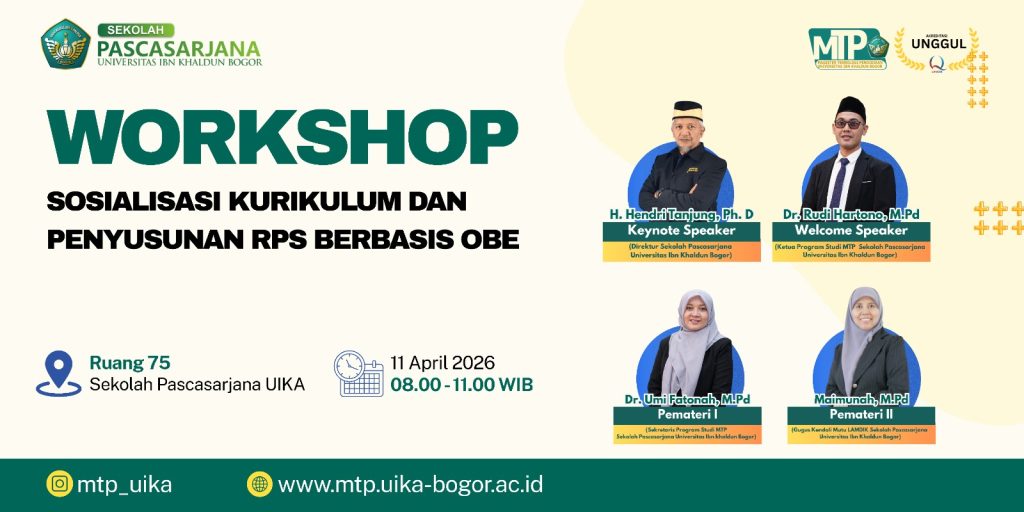workshop mtp uika bogor