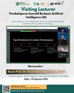 Visiting lecture Rudi Hartono