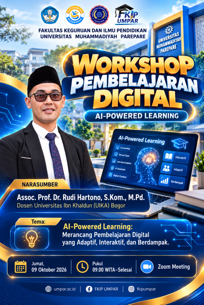 AI-Powered Learning Workshop Poster